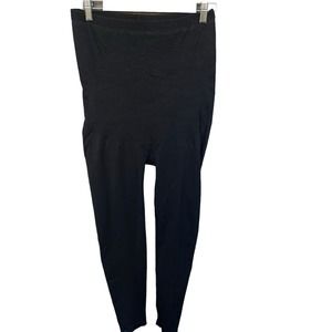 Assets by Spanx Leggings Womens Plus Size 1X Black High Waist‎ Shaping Pull On